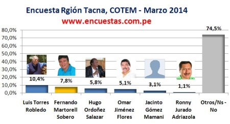 Encuesta Cotem Tacna