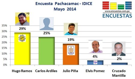 Encuesta Pachacamac IDICE Mayo