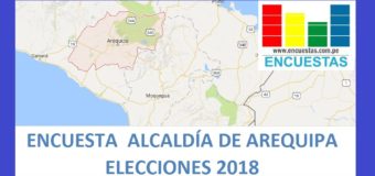 Encuesta Alcaldía Provincial de Arequipa – Setiembre 2018