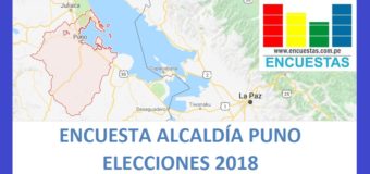 Encuesta Alcaldía Provincial de Puno – Agosto 2018
