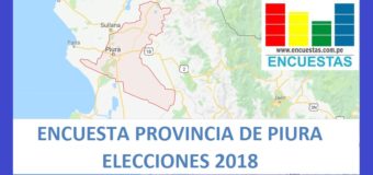 Encuesta Alcaldía Provincial de Piura – Setiembre 2018