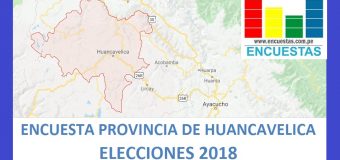 Encuesta Alcaldía de Huancavelica – Setiembre 2018