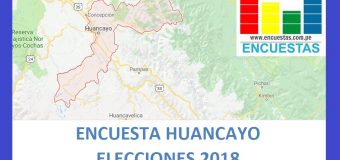 Encuesta Alcaldía de Huancayo – Setiembre 2018