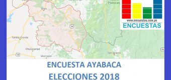 Encuesta Alcaldía de Ayabaca – Setiembre 2018
